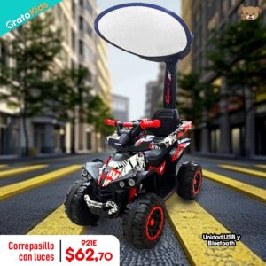 CORREPASILLO MULTICOLOR BB COHETE ROJO