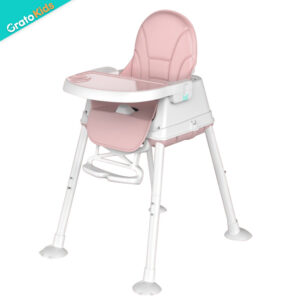 Silla de Comer Rosada