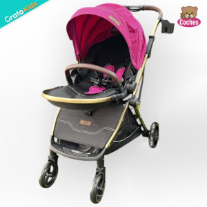 COCHE BEBE FUCSIA