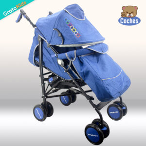 COCHE BASTON BEBE ELEGANT AZUL