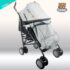 COCHE BASTON BEBE ELEGANT  GRIS