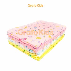 Pañal de tela NIÑA 50 x 75 estampado x 12 unds