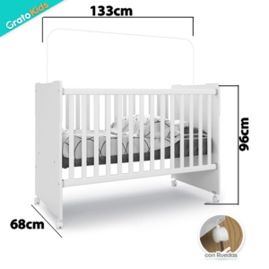 CUNA SIMPLES NEW BABY BLANCO