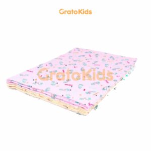 Pañal de tela NIÑA 70 x 75 estampado x 6 unds