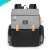 PAÑALERA MOCHILA   GRIS/NEGRA