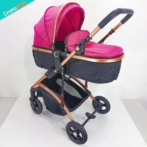 Coche De Paseo Estilo Europeo Rosado