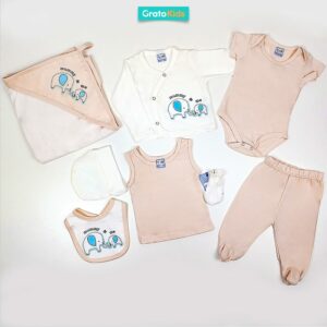 Ajuar 7pza + Colcha Mummy R/N