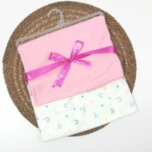 Frazada x2 niña Arco-Iris