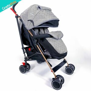 Coche Milano con cobertor Gris