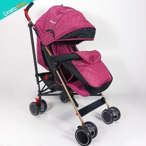 Coche Milano con cobertor Fucsia