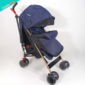 Coche Milano con cobertor Azul