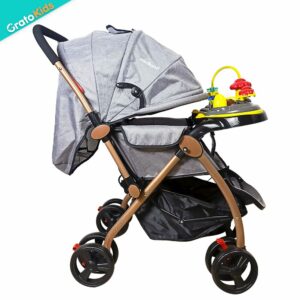 Coche Mango reversible Bambino Gris