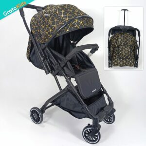 Coche Maleta Orlando Dorado/negro