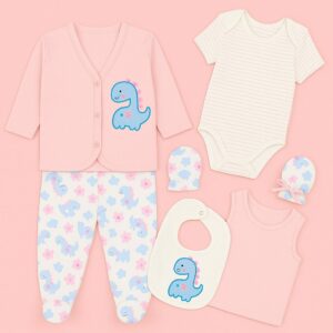 Ajuar 7pzas niña Dina