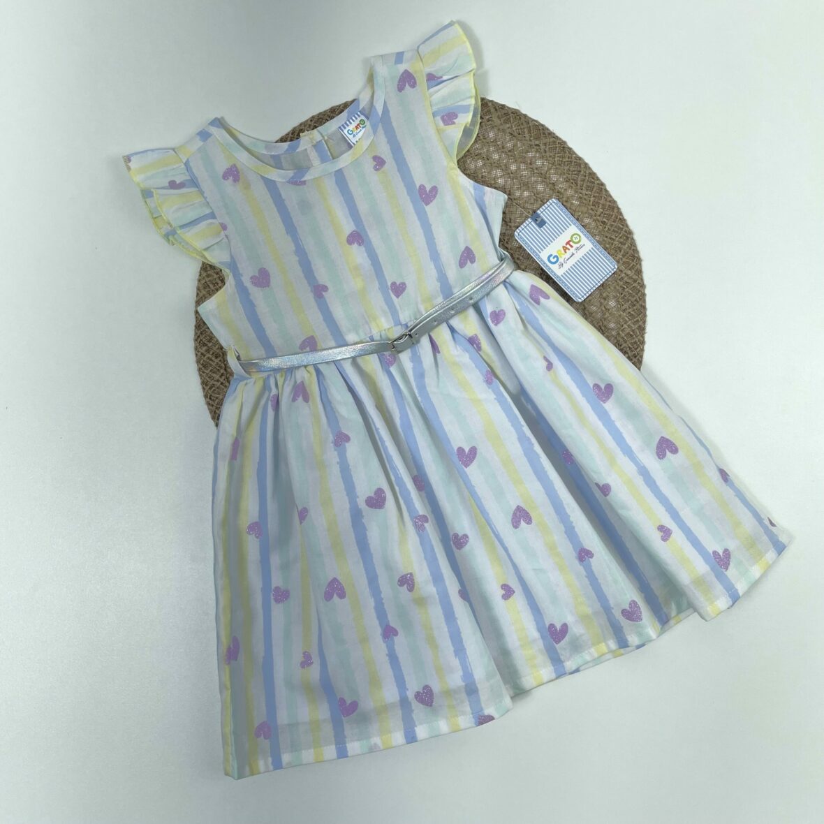 Vestido Corazon Lila