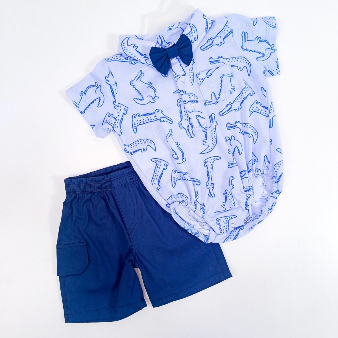 Conjunto Niño Body Cocodrilo
