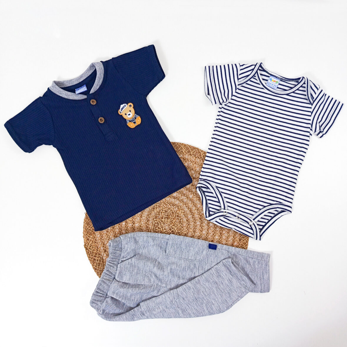Conjunto Teddy 3pzas