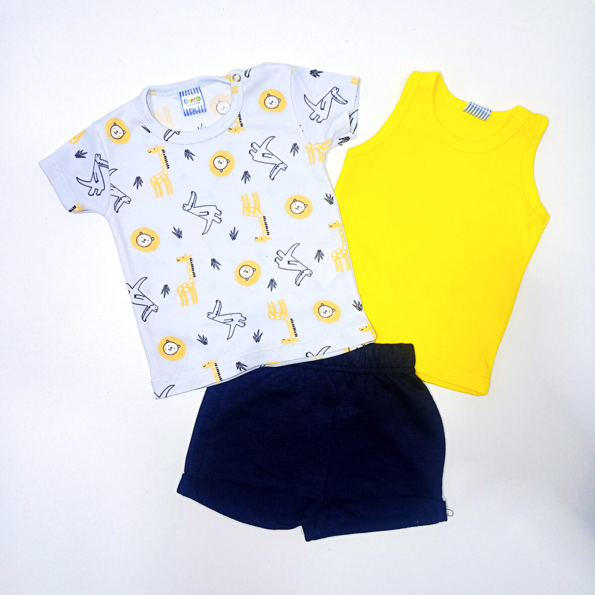 CONJUNTO 3PZAS ZOO