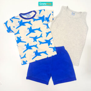 Set de 3 pzas tiburon