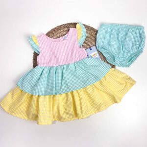 Vestido Cuadros de Colores