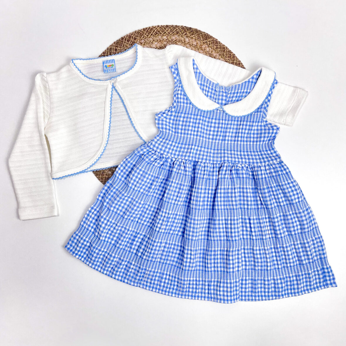 Vestido Cuadro+Bolero