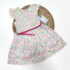 Vestido flores con cinturon