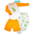 Pijama 3 pzas tortuga