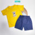 Conjunto castor Amarillo T: 18-24-36