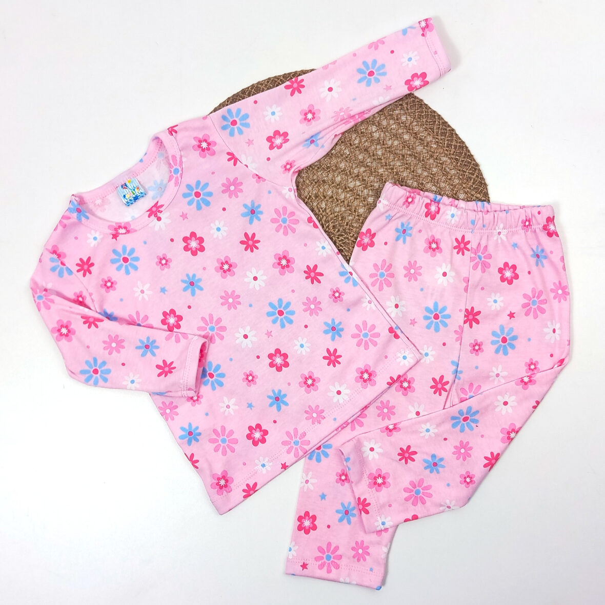 Pijama Flor niña  T: 18-24-36