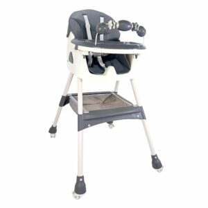 Silla con juguete Gris