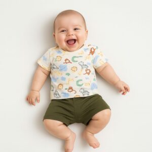 Conjunto niño Animalitos T: 4-6-8