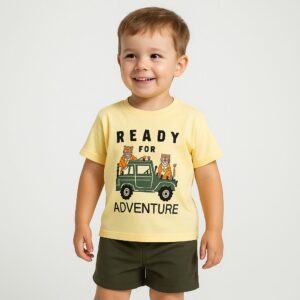 Conjunto amarillo niño T: 18-24-36