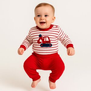 Set 2pzas Tractor Abrigo+Pantalon