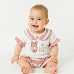 Monito Conejito niña t/algodon