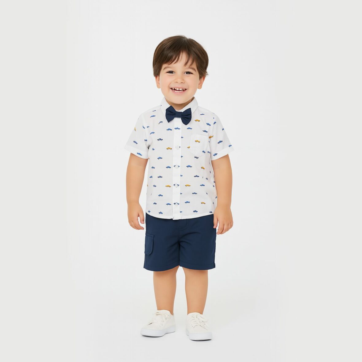 Conjunto Carrito Naranja camisa-short