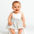 Vestido floreado t/plana