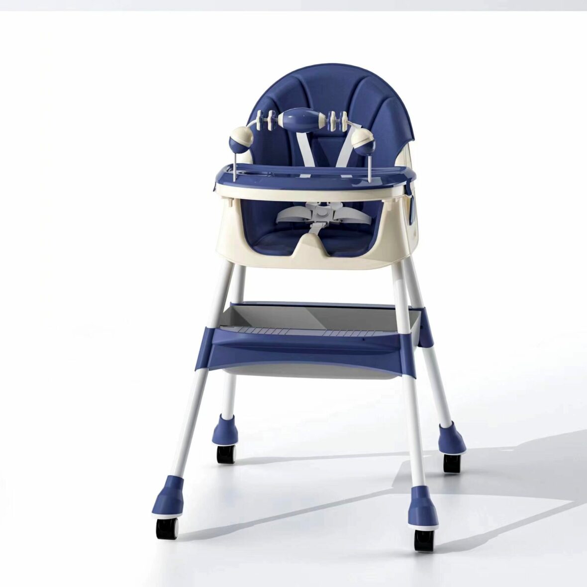 Silla con juguete Azul