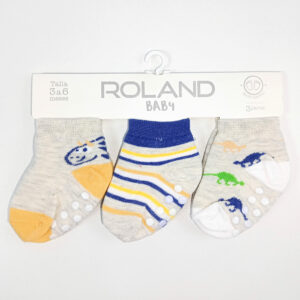 Set X 3 Medias Roland T: 3-6