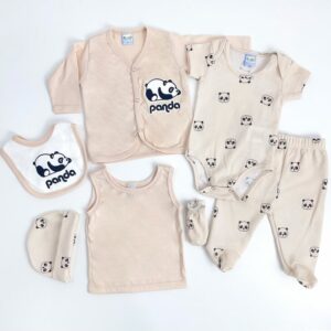 Ajuar 7pzas Osito Panda