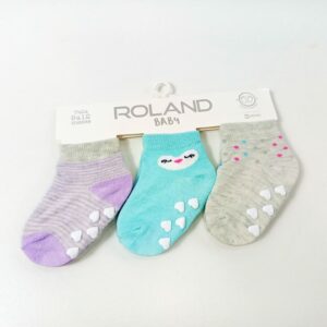 Set x3 Medias Roland T: 3-6