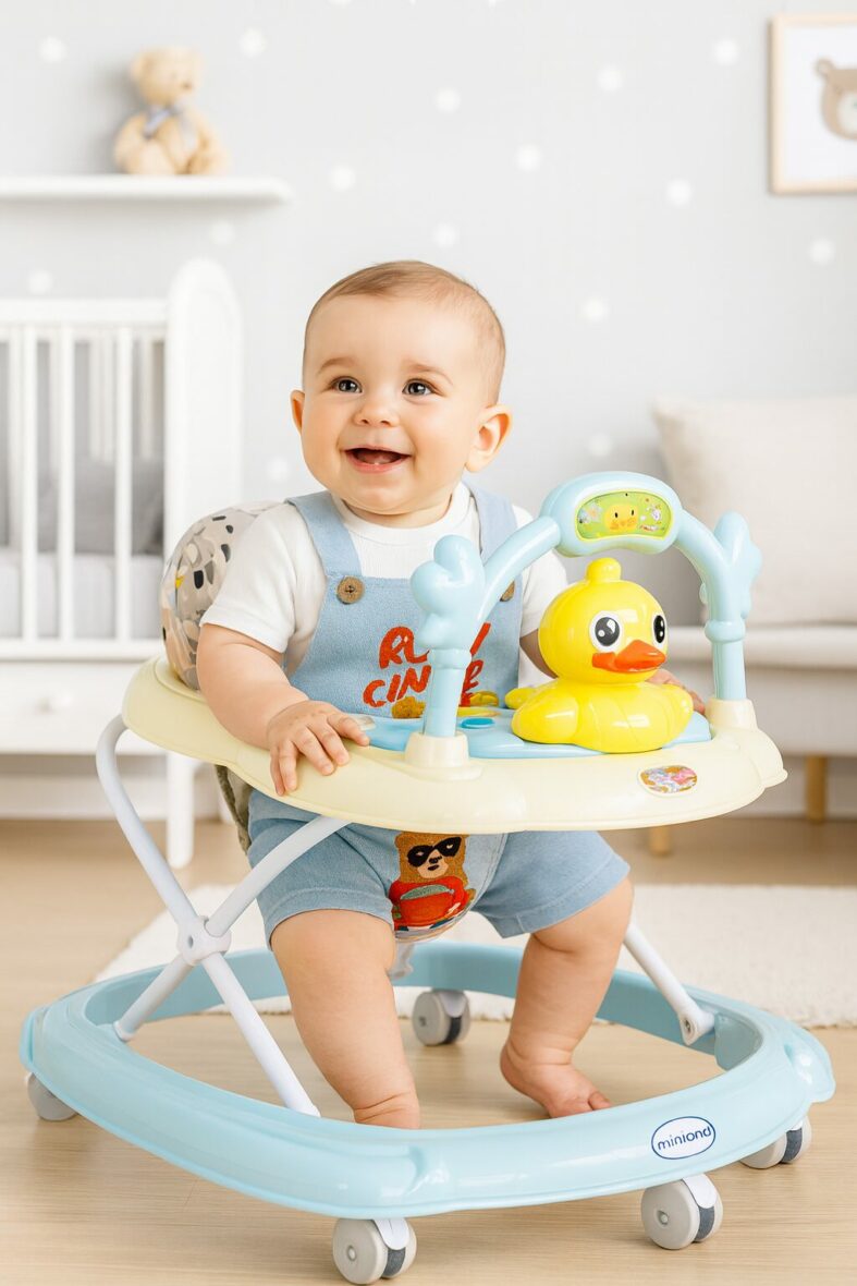 Andador Patito Celeste