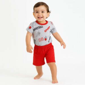 Conjunto Camisa+short+B.v.d Sport T: 4-6-8
