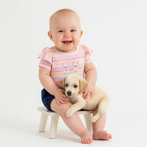 Set 3pzas niña Blusa+Body+short