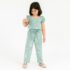 Conjunto niña blusa+pantalon verde