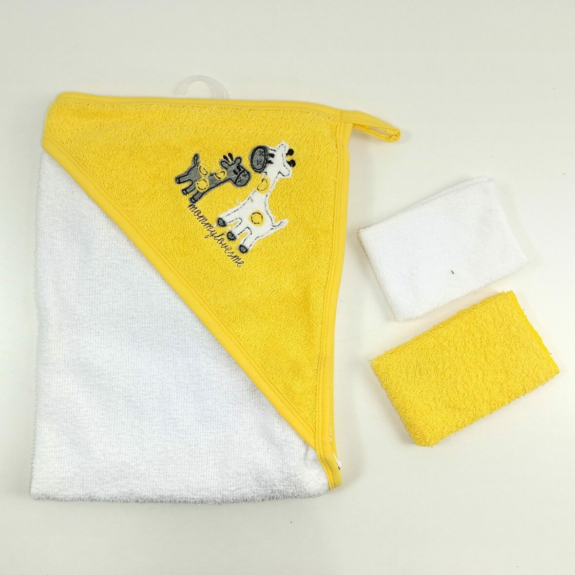 Toalla blanco Jirafa