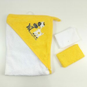 Toalla blanco Jirafa