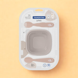 Vajilla Tramontina Infantil 3pzas