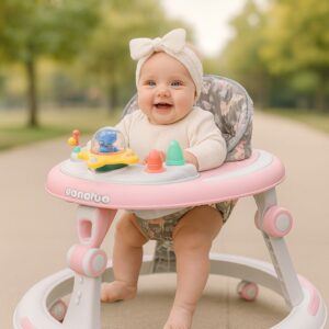 Andador Nave Espacial Rosado