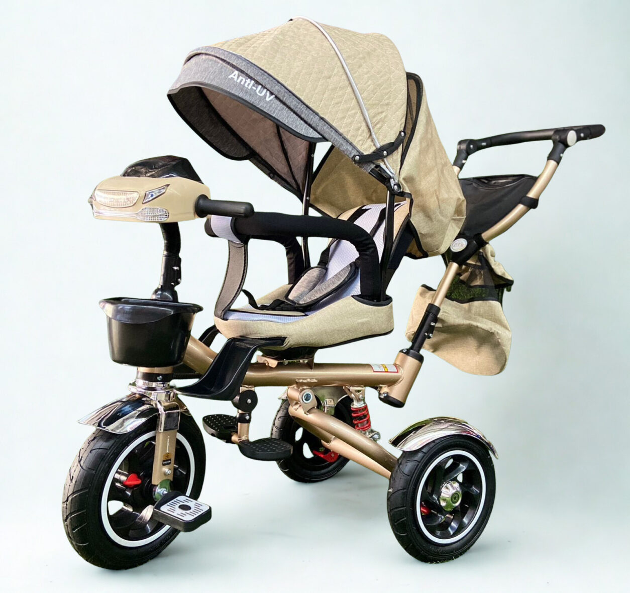 Triciclo niño Beige