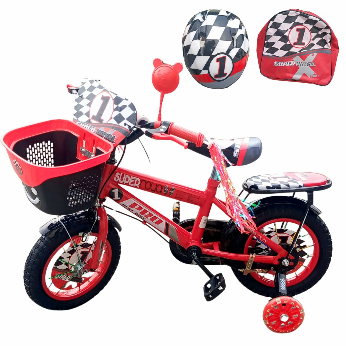 Bicicleta aro 12 Rojo